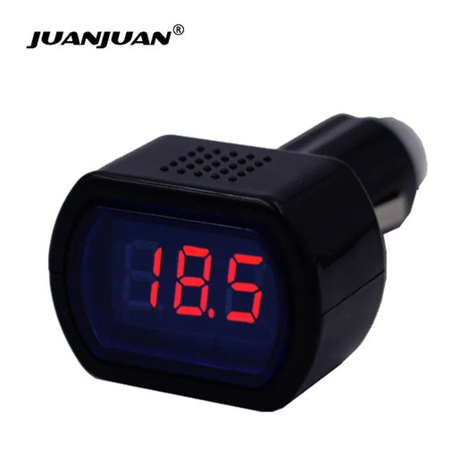 DC 12V-24V Digital Display Cigarette Lighter Electric Voltage Meter Tester for Auto Car Vehicle Battery Voltmeter Indicator